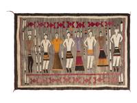 Navajo Yeibichai Weaving / Rug