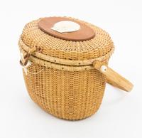 A Nantucket Basket, Barlow Width 10 1/2 inches. — 20TH CENTURY
