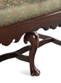 A Portuguese Walnut Quadruple-Back Settee