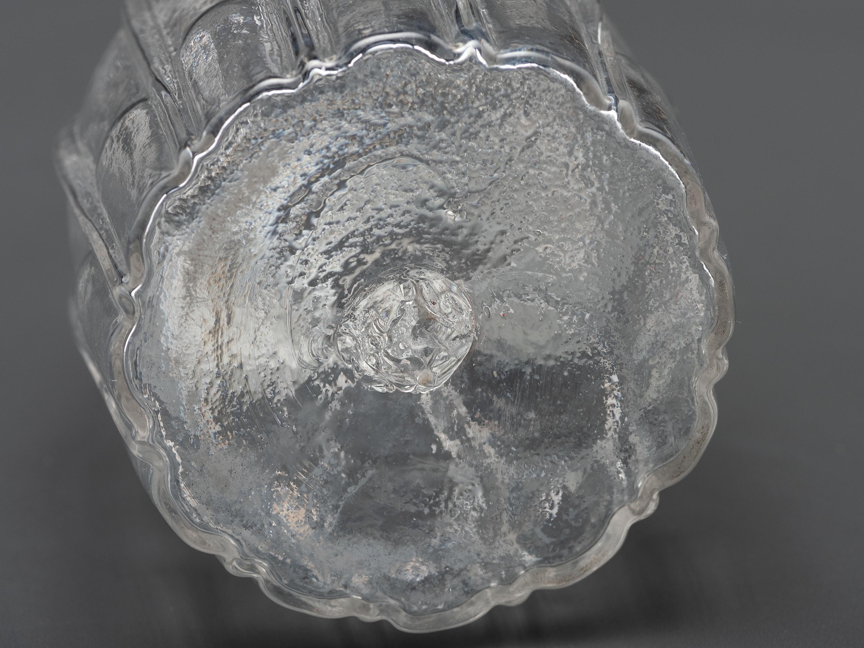 A Clear Glass Decanter by New England Glass Company