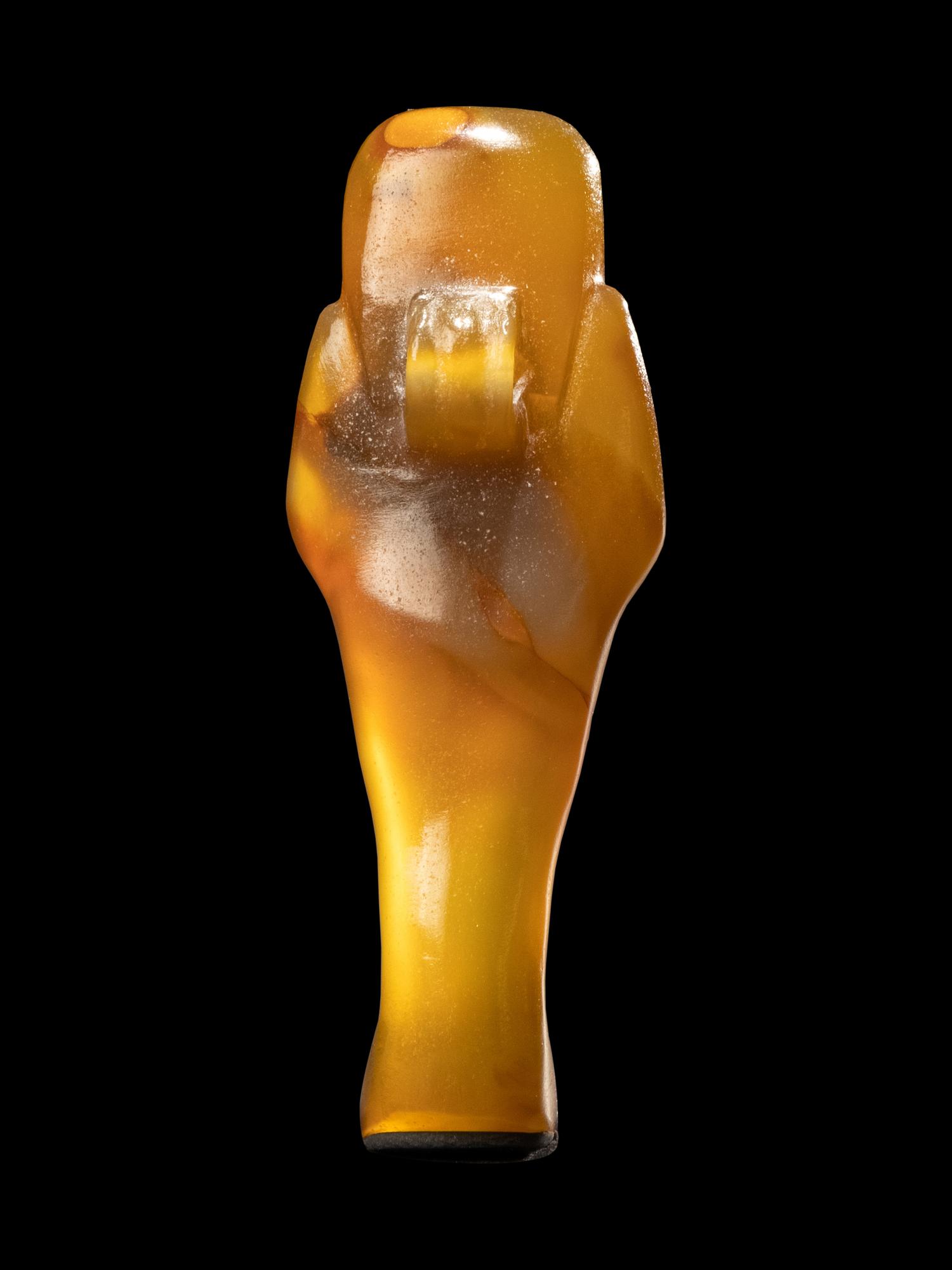 An Egyptian Carnelian Ushabti