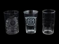 Seven Brewery Advertising Glasses
