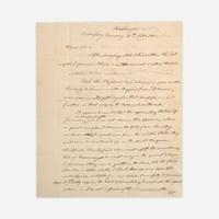 [Jefferson, Thomas] Mattoon, Ebenezer Group of 3 Autograph Letters, signed