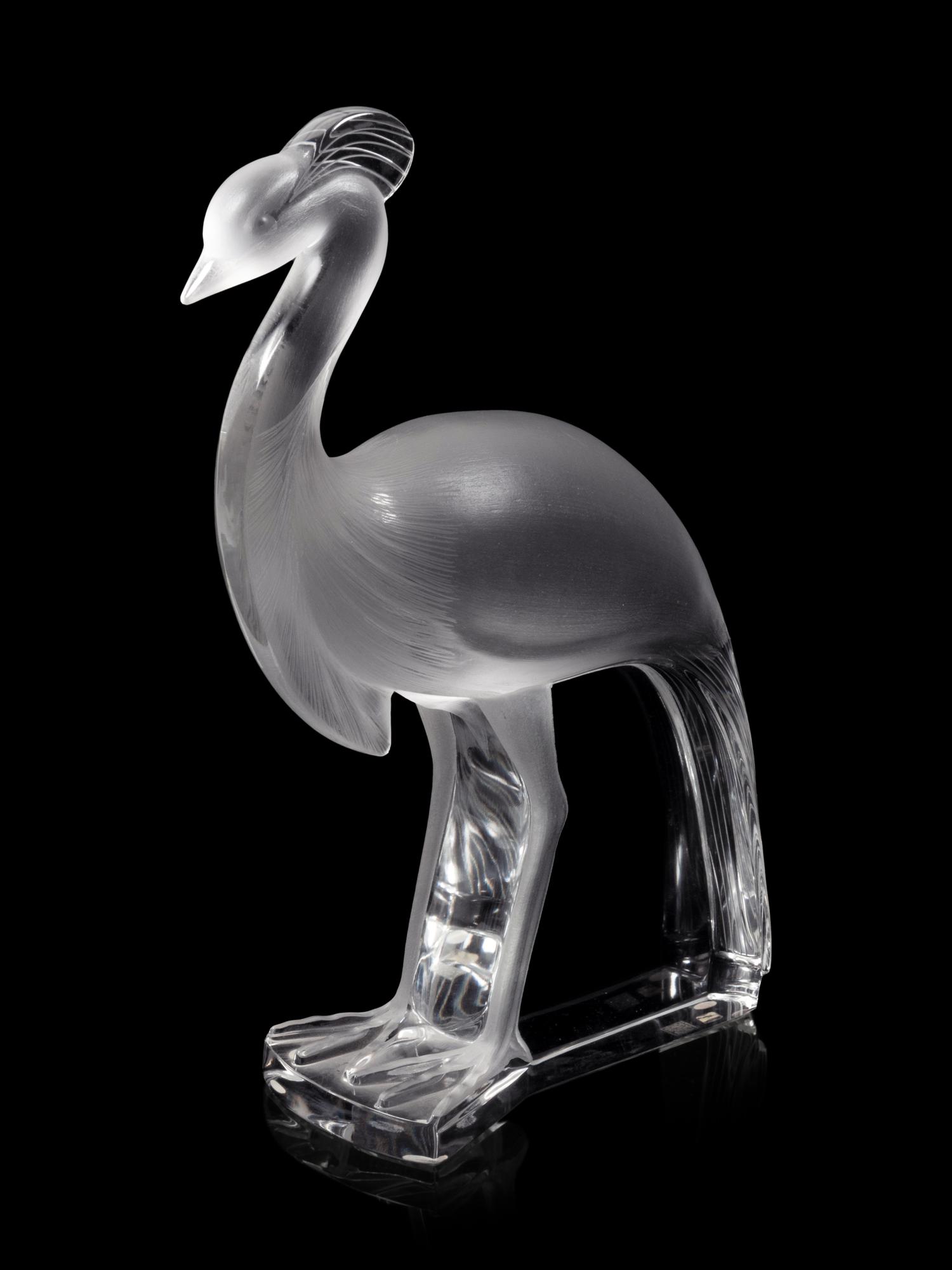 A Lalique Louisiane Sculpture