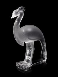 A Lalique Louisiane Sculpture