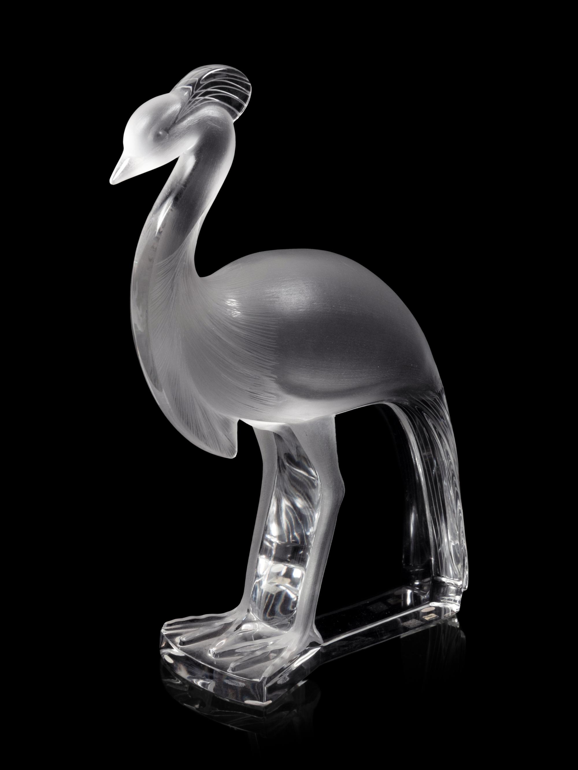 A Lalique Louisiane Sculpture