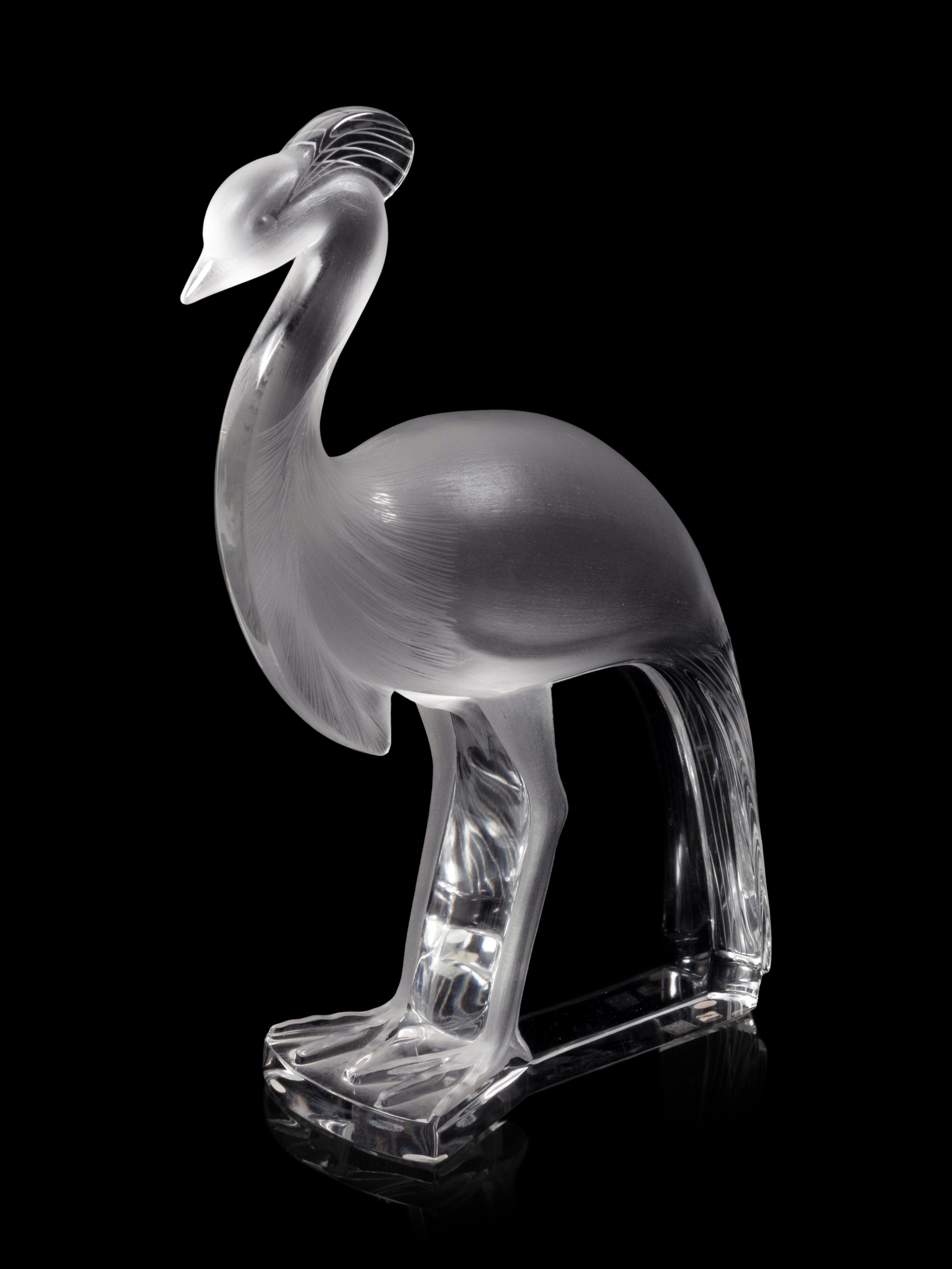 A Lalique Louisiane Sculpture