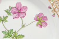 A Set of Twelve Royal Copenhagen Flora Danica Dinner Plates