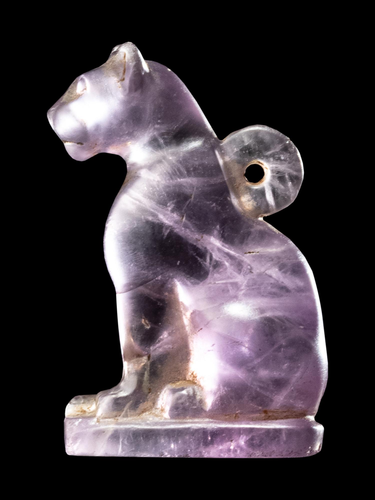 An Egyptian Amethyst Cat