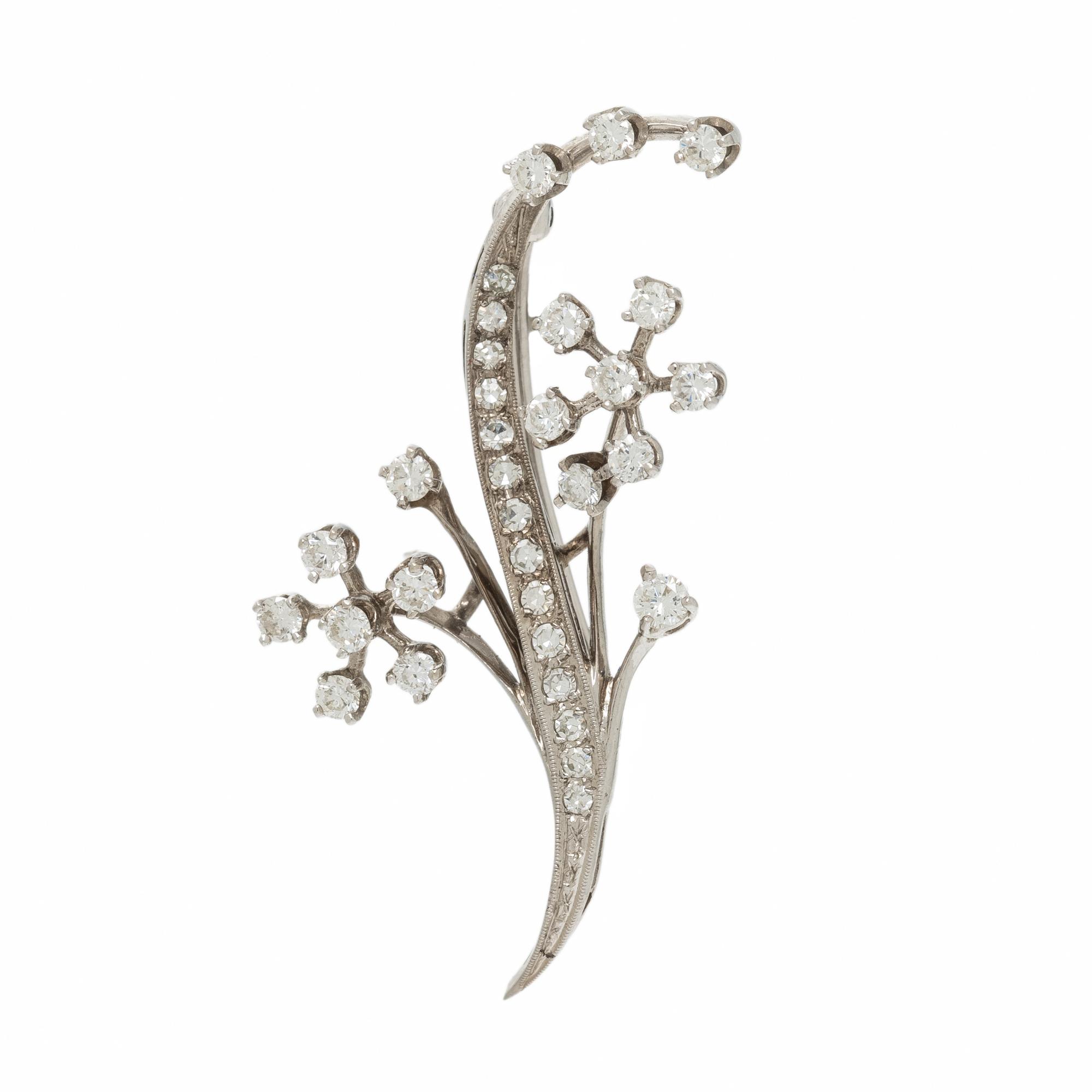 DIAMOND BROOCH