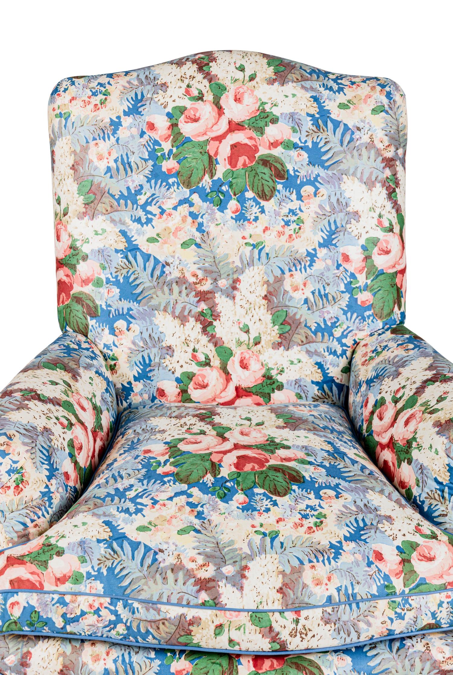A Louis XV Style Beechwood Bergère
