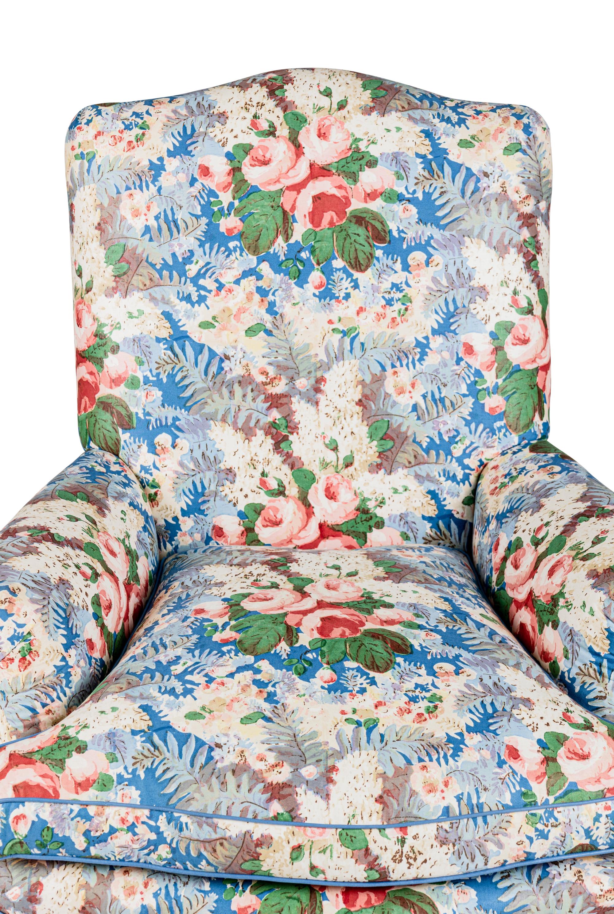 A Louis XV Style Beechwood Bergère
