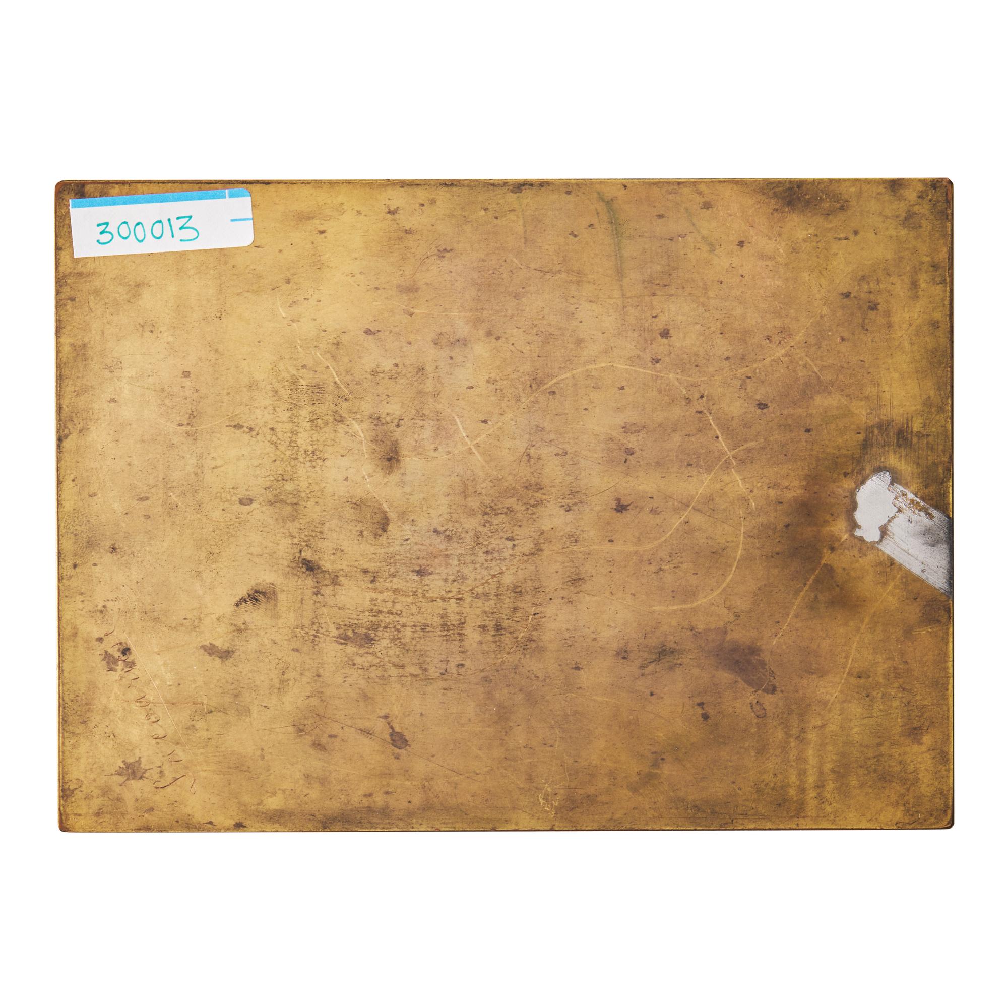 Henri Matisse (French, 1869–1954) — Original Copper Plate for Nu couchée s'appuyant sur le bras droit , 1929