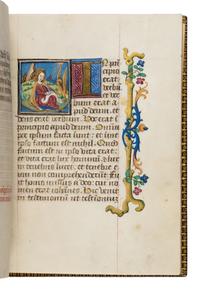 MASTER OF THE APOCALYPSE OF AYMAR DE POITIERS (Savoy, active c. 1480–1490) Book of Hours, in Latin, illuminated manuscript on parchment [France, Dauphiné, perhaps Grenoble, c. 1480–1485]