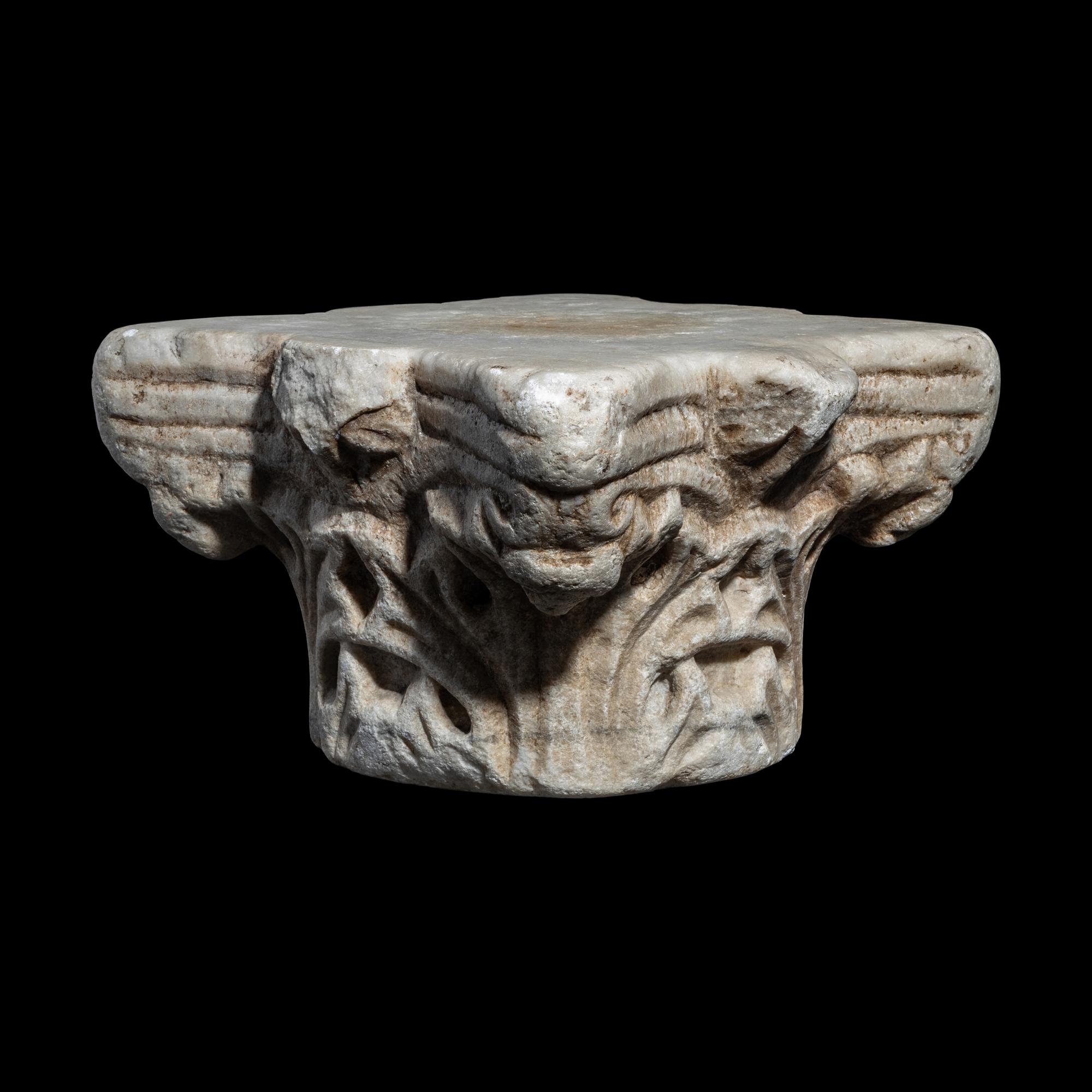A Late Roman Marble Capital