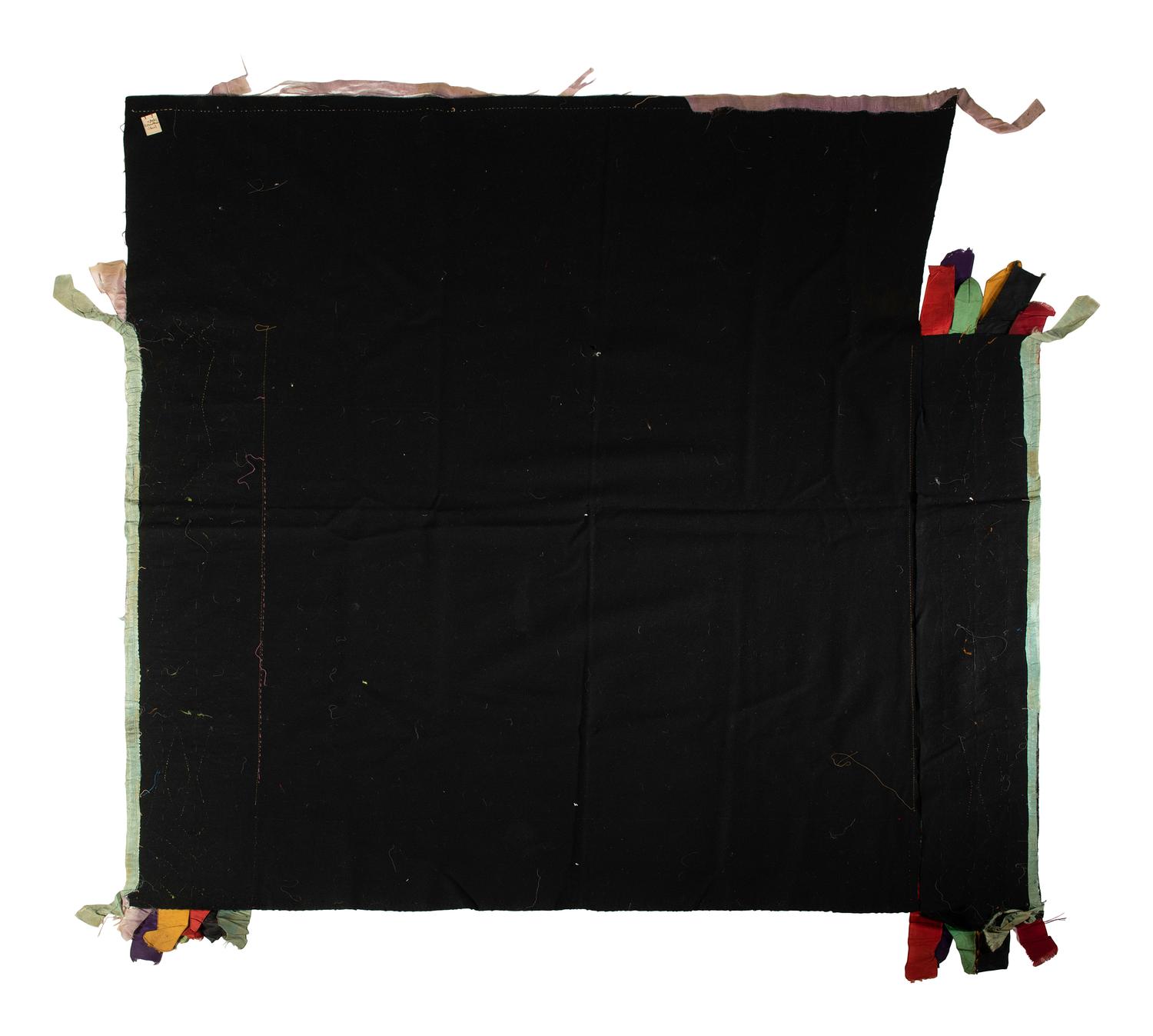 Potawatomi Girl's Wool and Ribbon Work Shawl