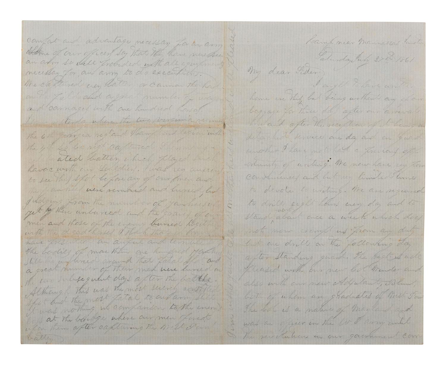 [CIVIL WAR]. Civil War archive of Ordnance Sgt. David H. Wilson (1831-1863), Co. F, 6th South Carolina Infantry, including war-date letters, diary, and photographs.