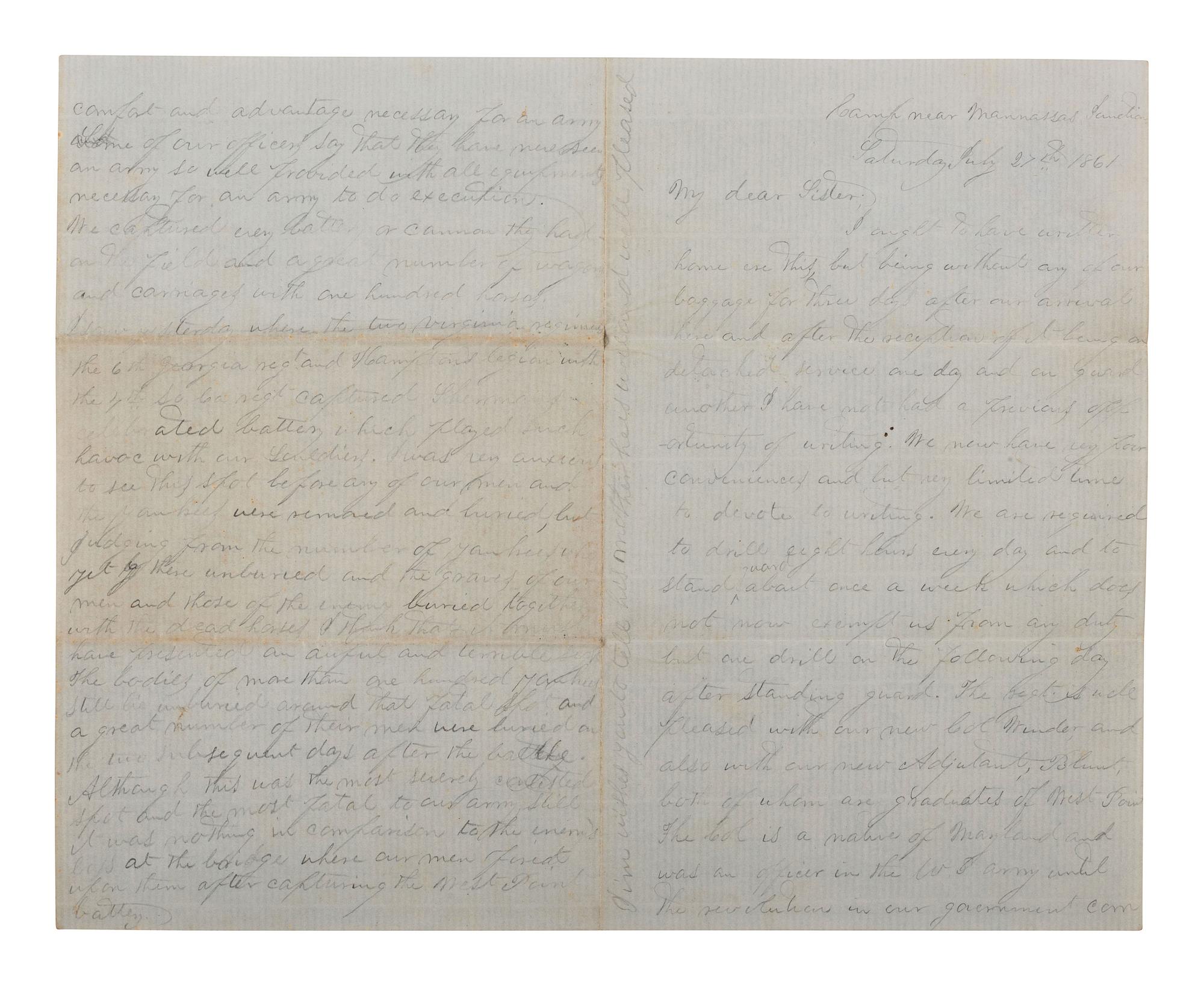 [CIVIL WAR]. Civil War archive of Ordnance Sgt. David H. Wilson (1831-1863), Co. F, 6th South Carolina Infantry, including war-date letters, diary, and photographs.