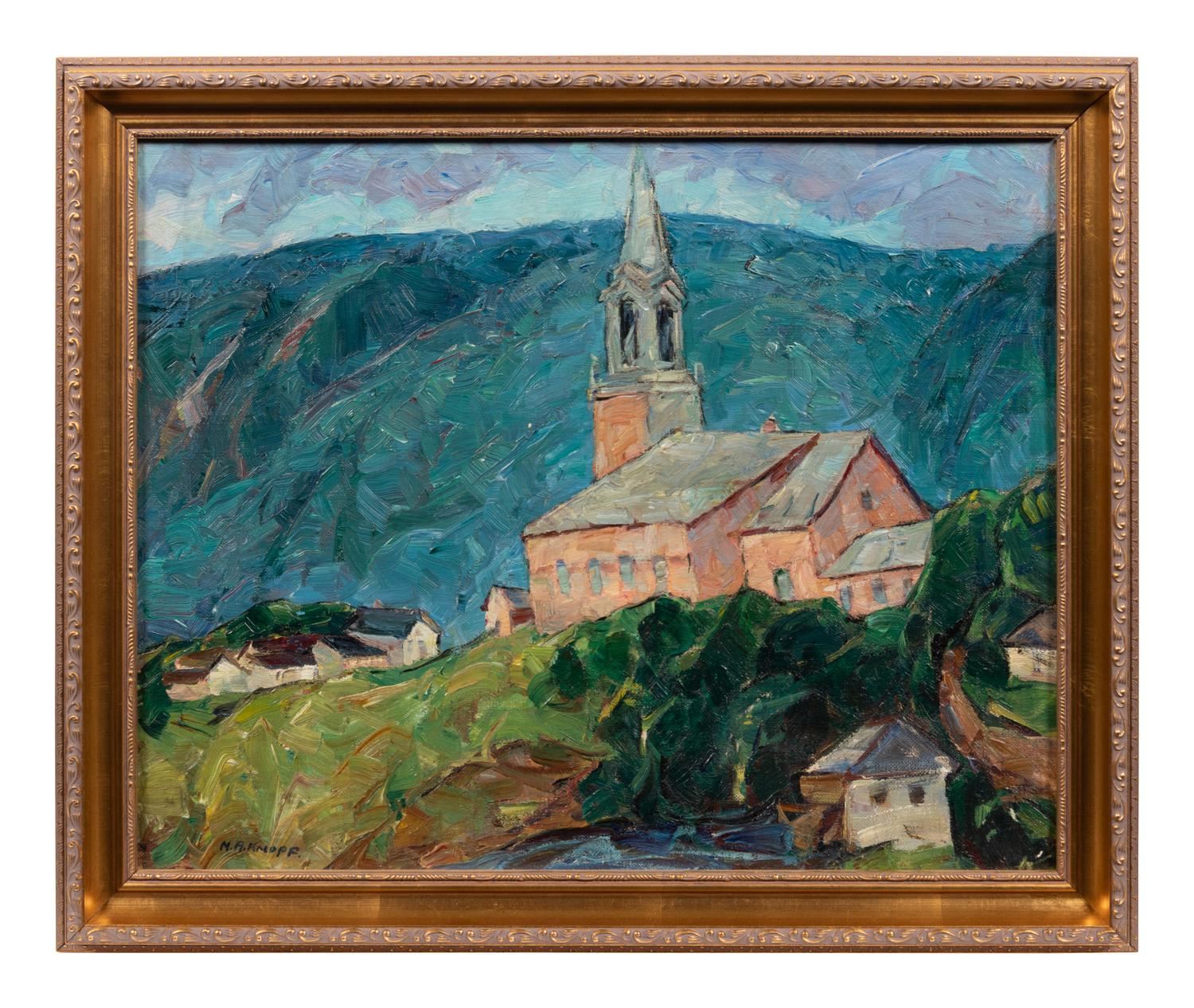 The Church at Carleton, Bay of Chaleurs, Quebec