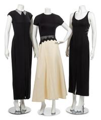 Three Geoffrey Beene Dresses, Spring 1998