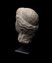 A Roman Marble Head of Apollo