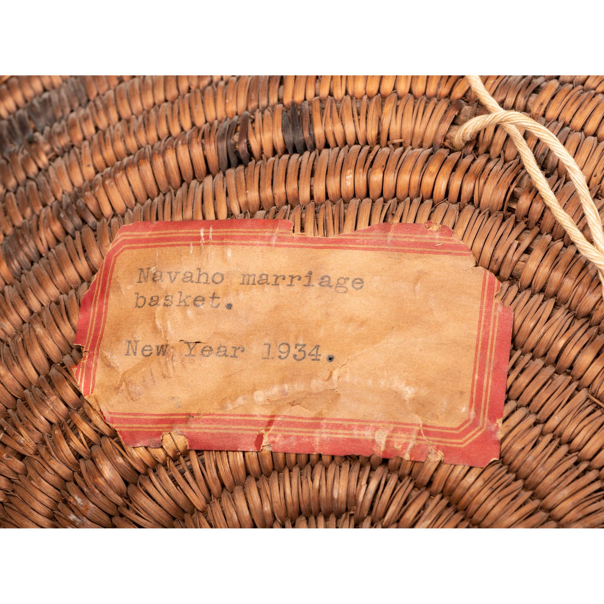 Navajo Wedding Baskets