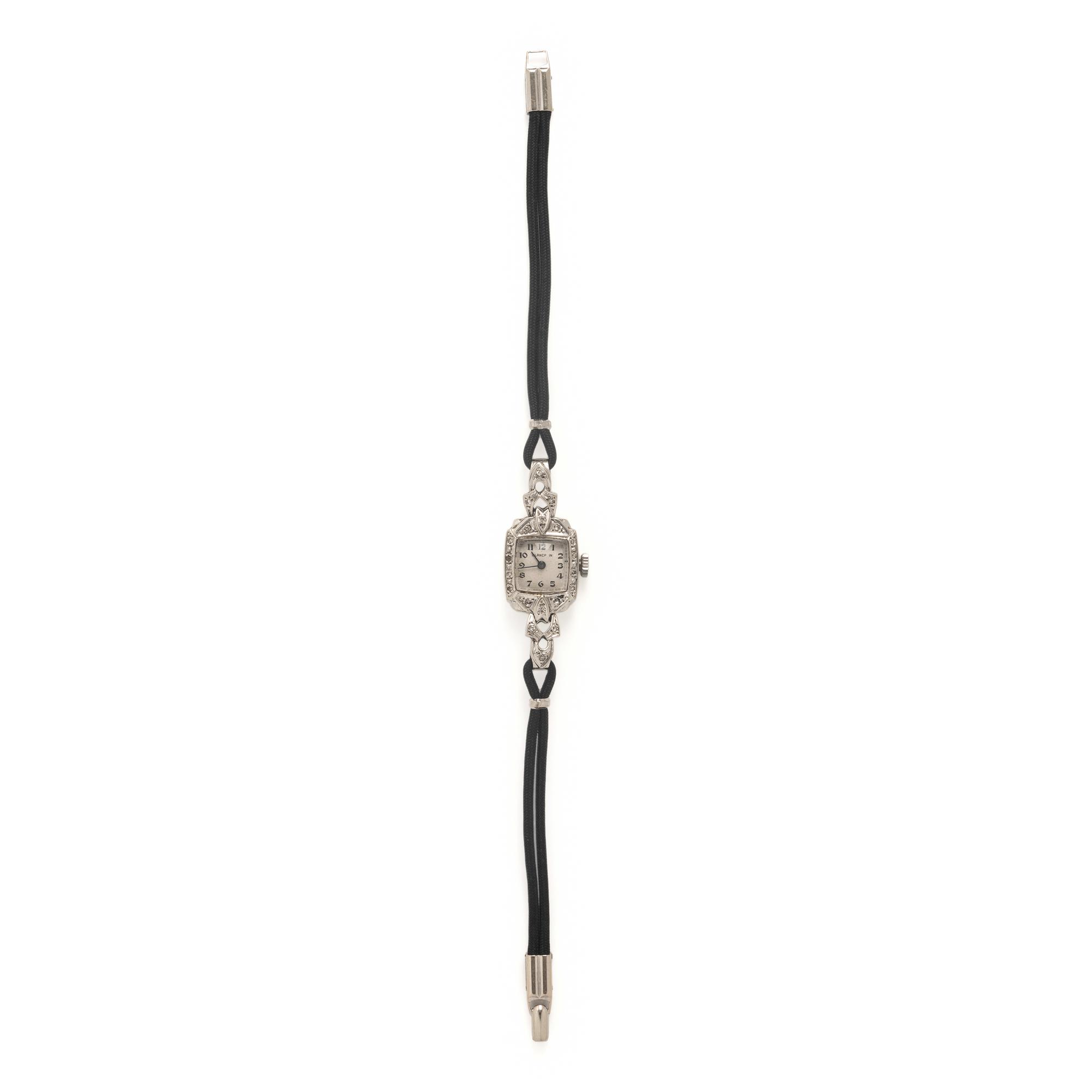 Blancpain, White Gold and Diamond Watch