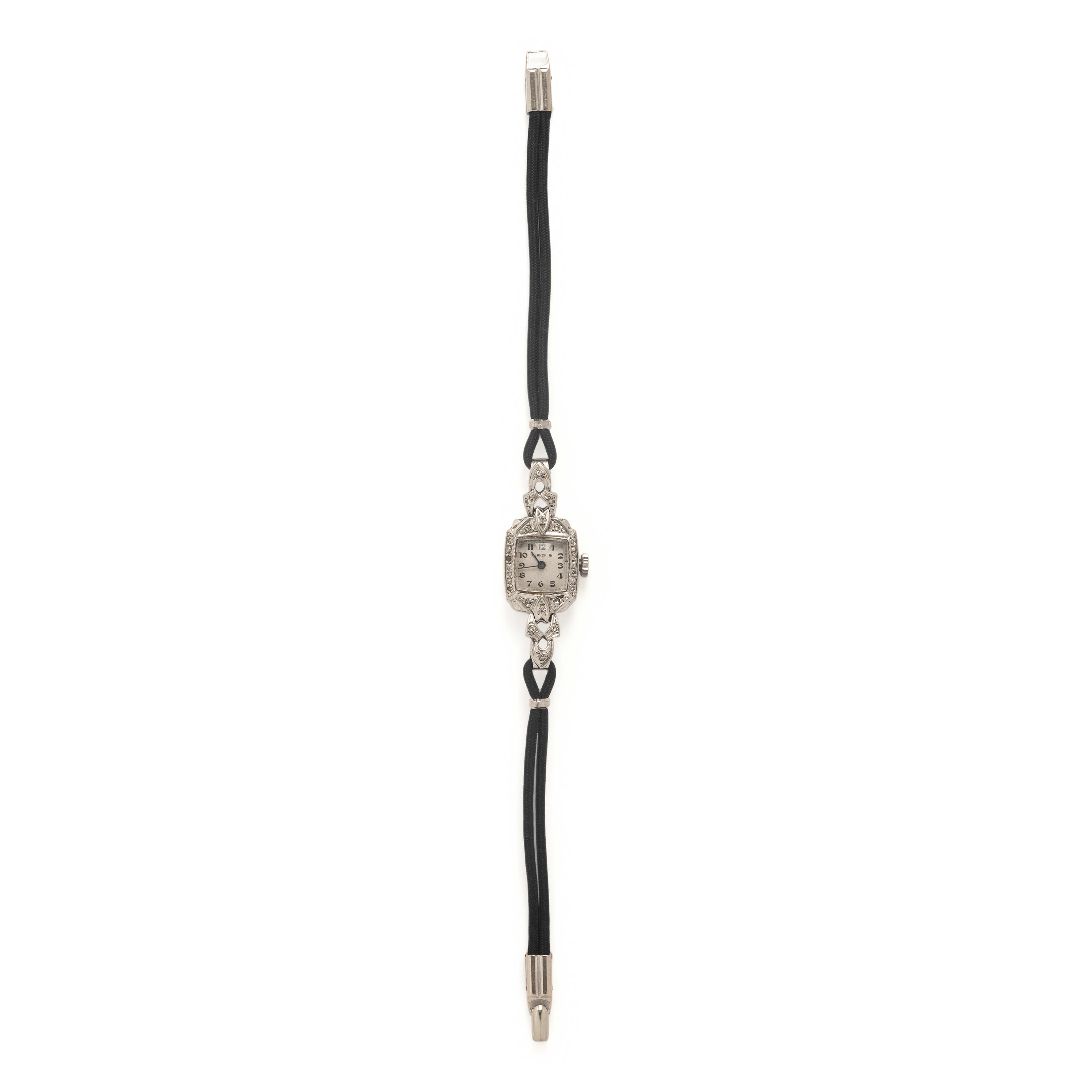 Blancpain, White Gold and Diamond Watch