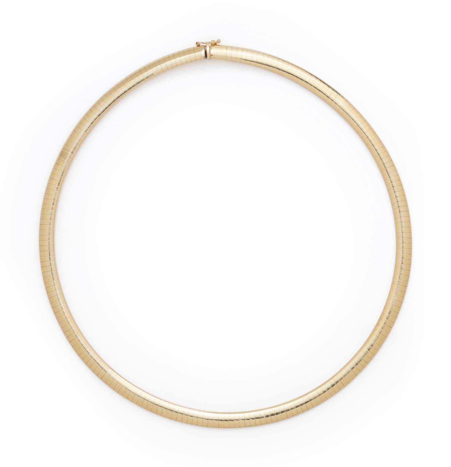 YELLOW GOLD NECKLACE