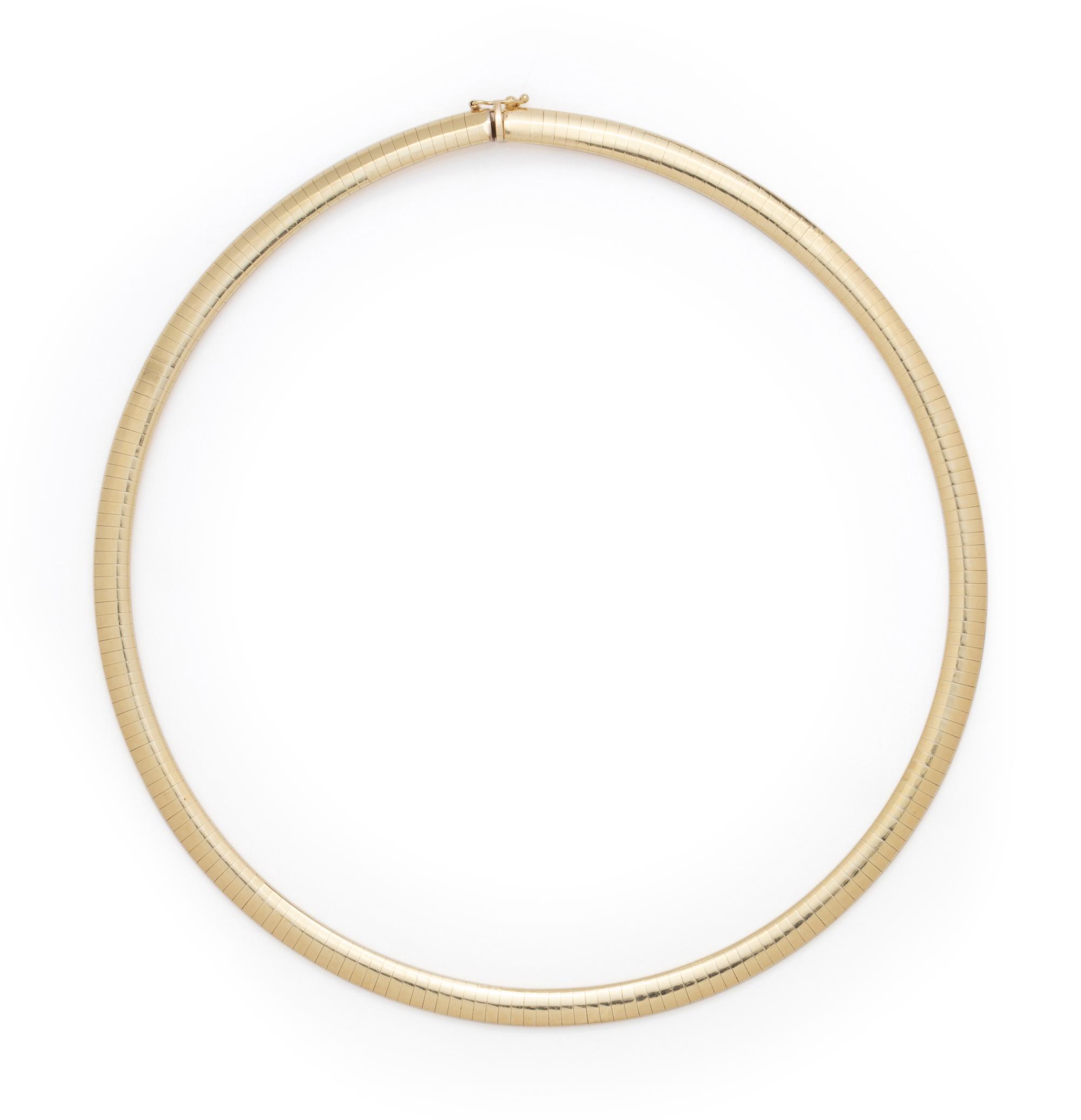 YELLOW GOLD NECKLACE