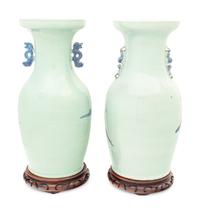 A Pair of Chinese Porcelain Vases