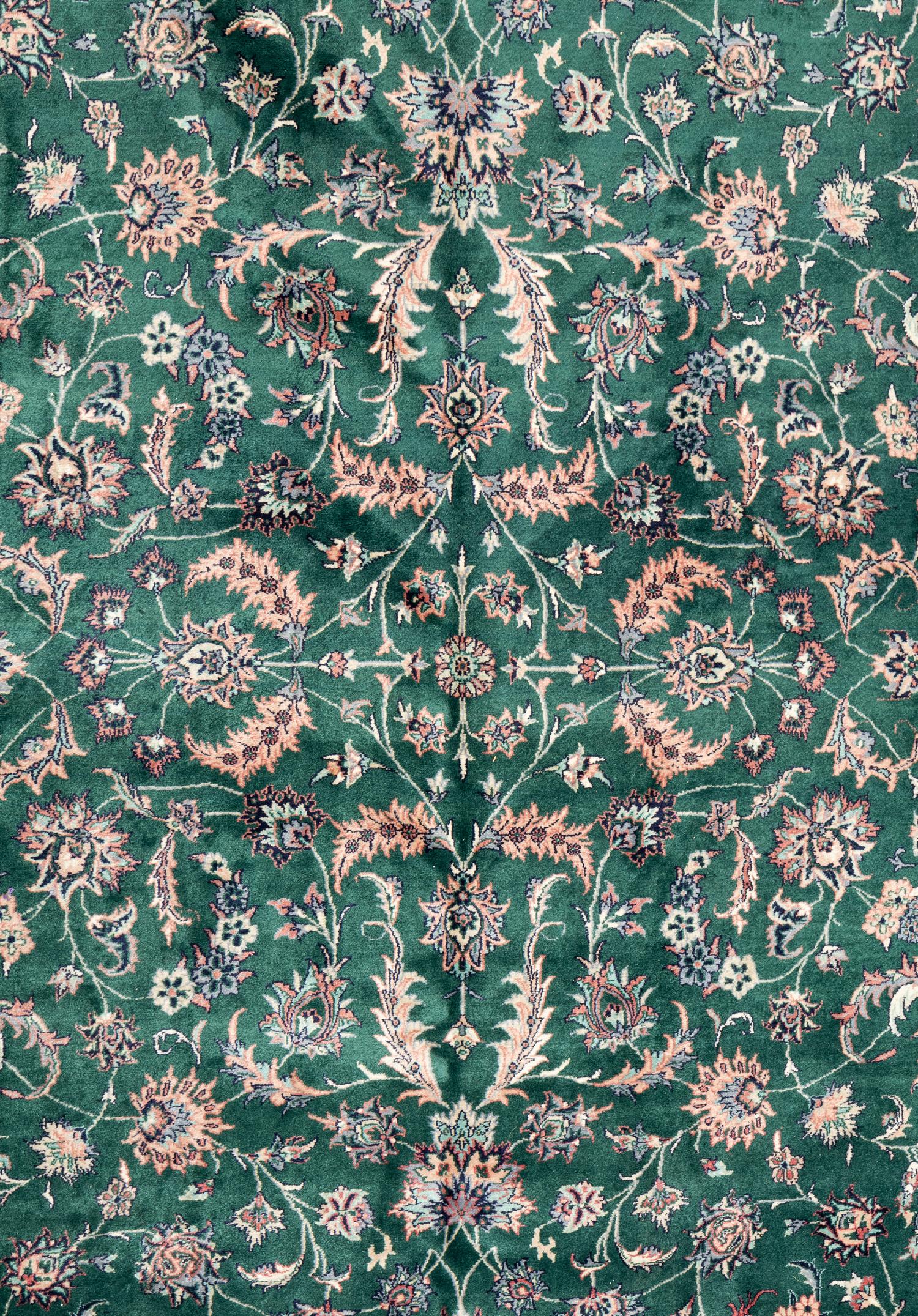 A Kashan Wool Rug