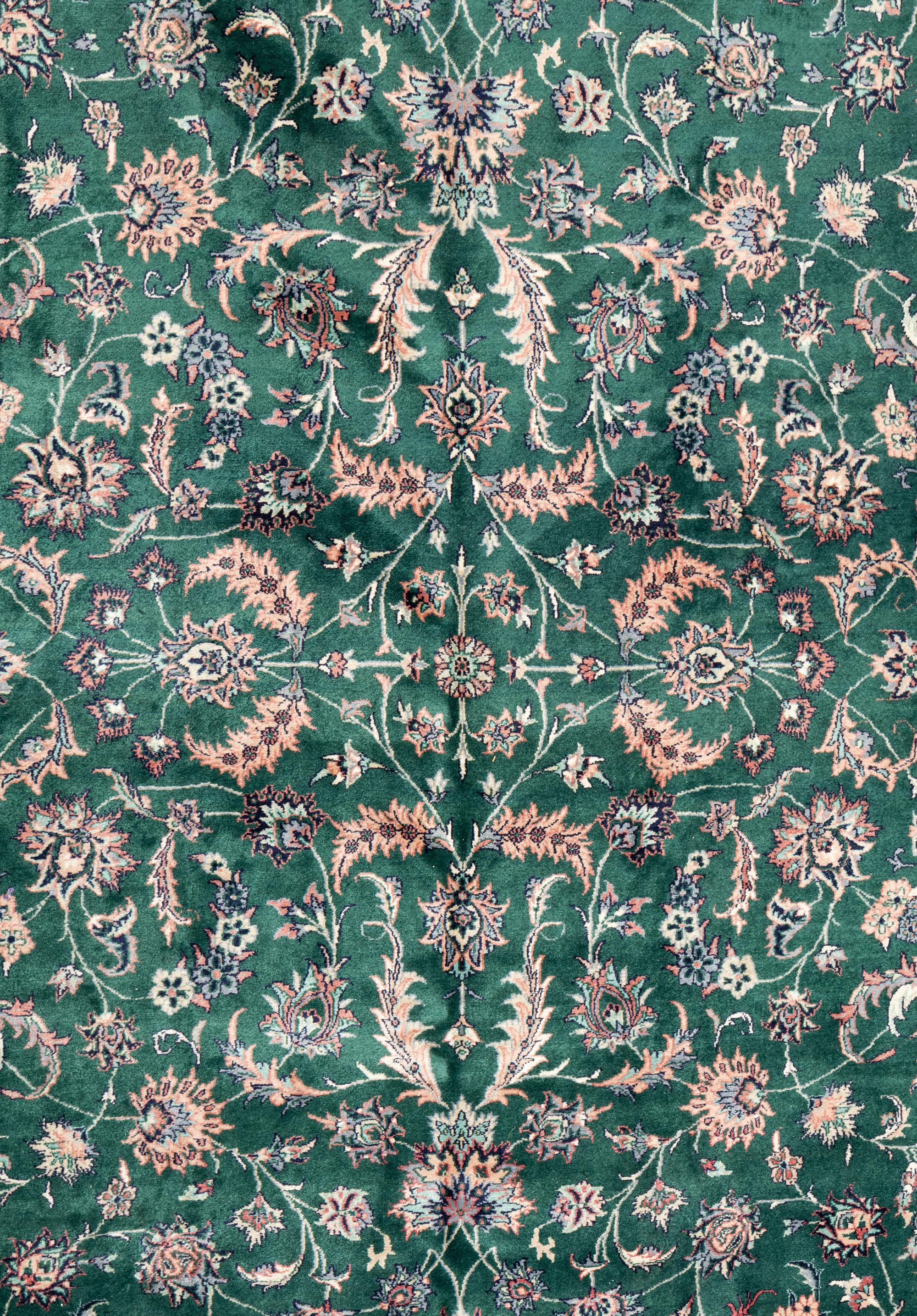 A Kashan Wool Rug