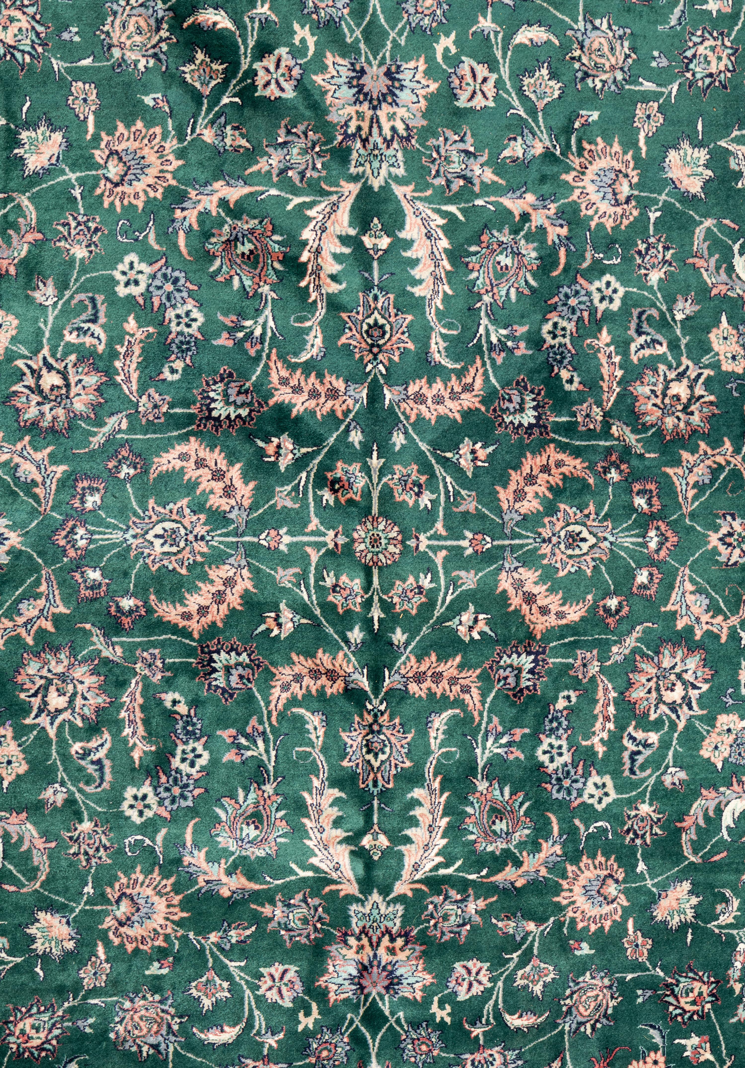 A Kashan Wool Rug