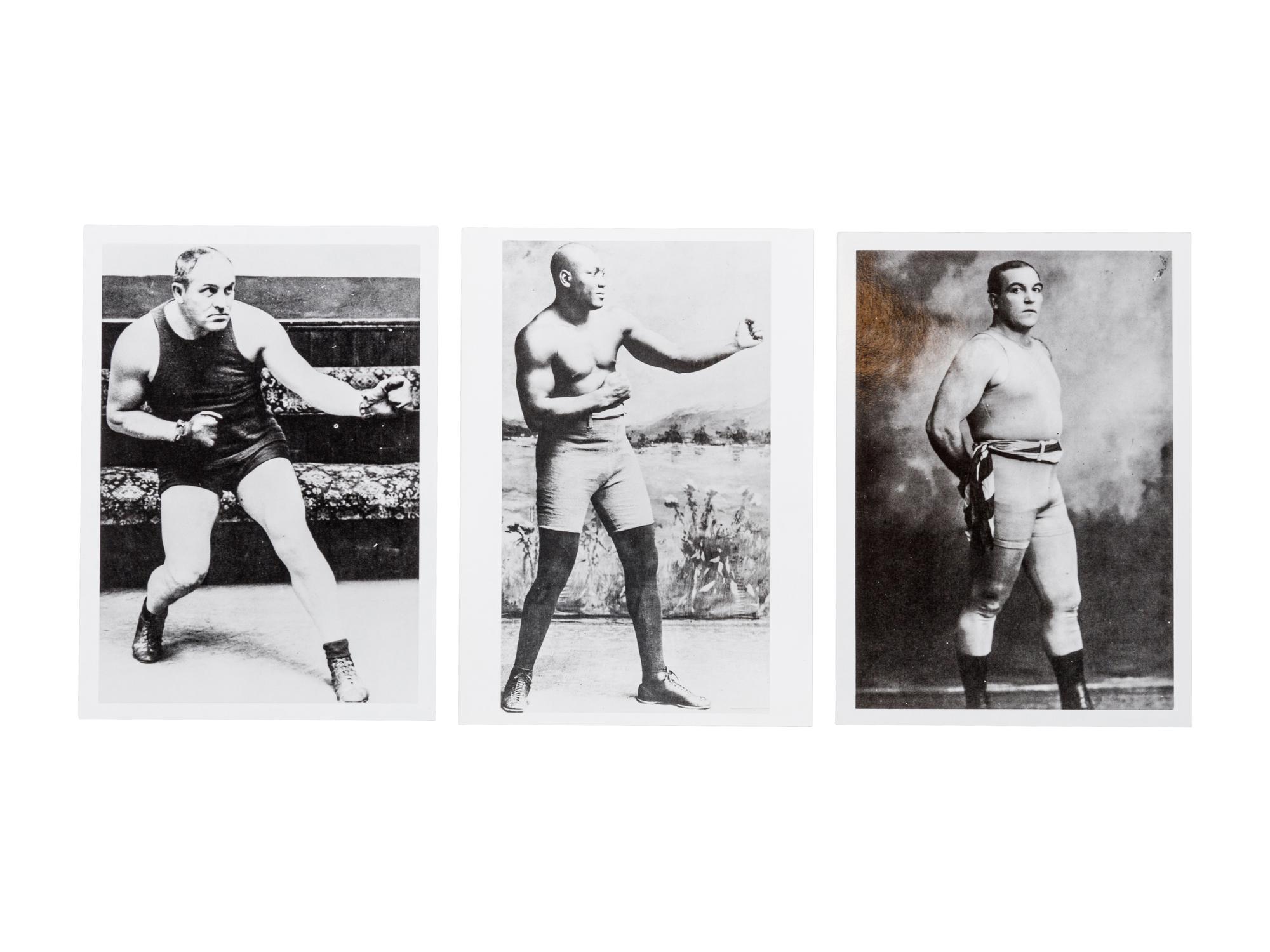 A Group of Assorted Boxing Collectibles (Including Muhammad Ali and Mike Tyson),