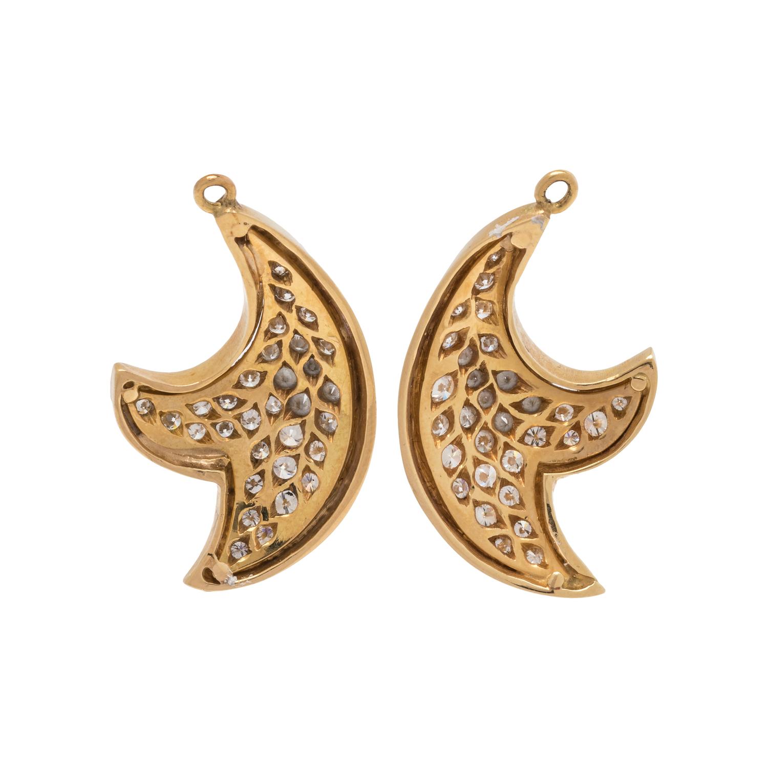 DIAMOND EARRING ATTACHMENTS