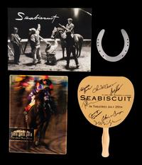 (Film Memorabilia) A group of memorabilia from the film Seabiscuit . Universal Pictures, 2003. Comprising: