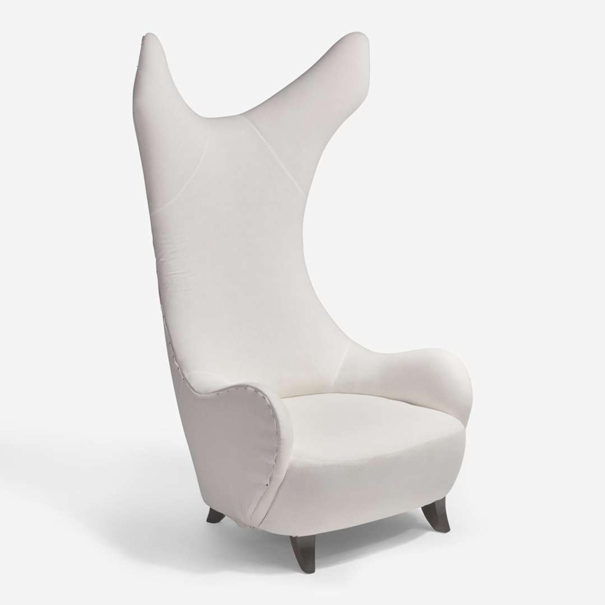 Vladimir Kagan (American, 1927-2016) Throne Chair for Baroness Lambert, Vladimir Kagan Design Group, USA, circa 2010