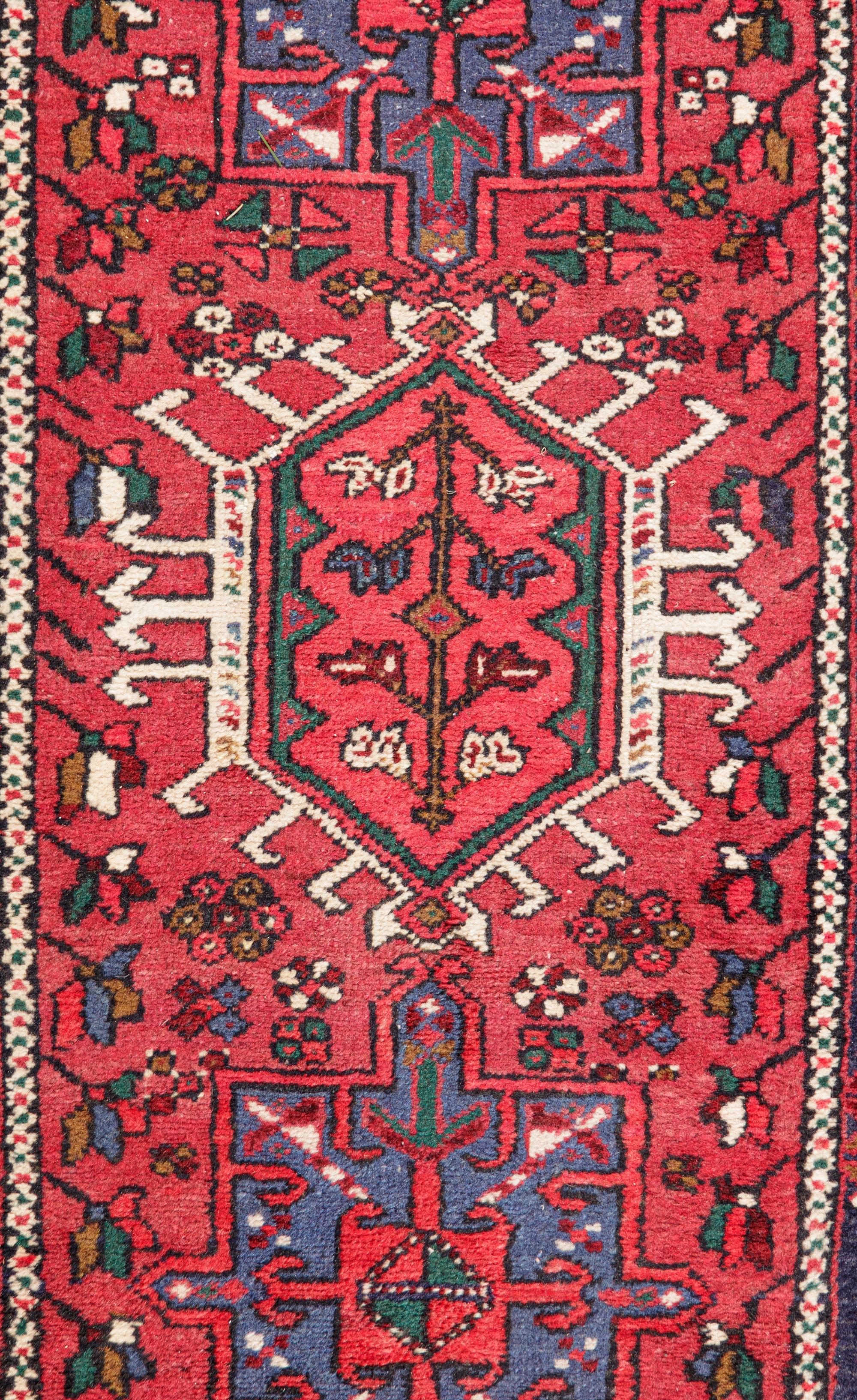 A Heriz Wool Runner