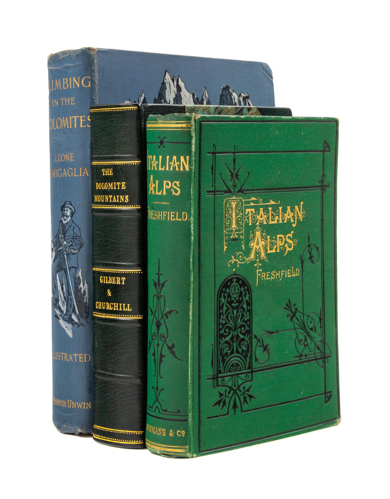 [THE DOLOMITES]. A group of 3 works, comprising: