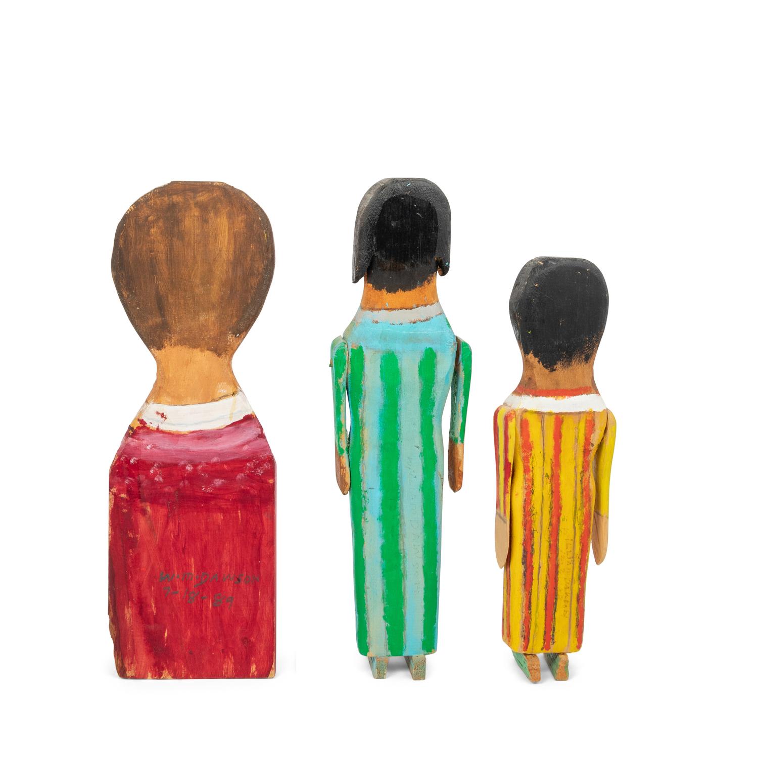 Suzie, Annie, and Untitled (Bust of a Woman) (three works)