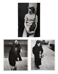 Leon Levinstein (American, 1913-1988) — Three Works from Street Scene , 1982-1983