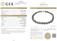 CULTURED TAHITIAN PEARL NECKLACE