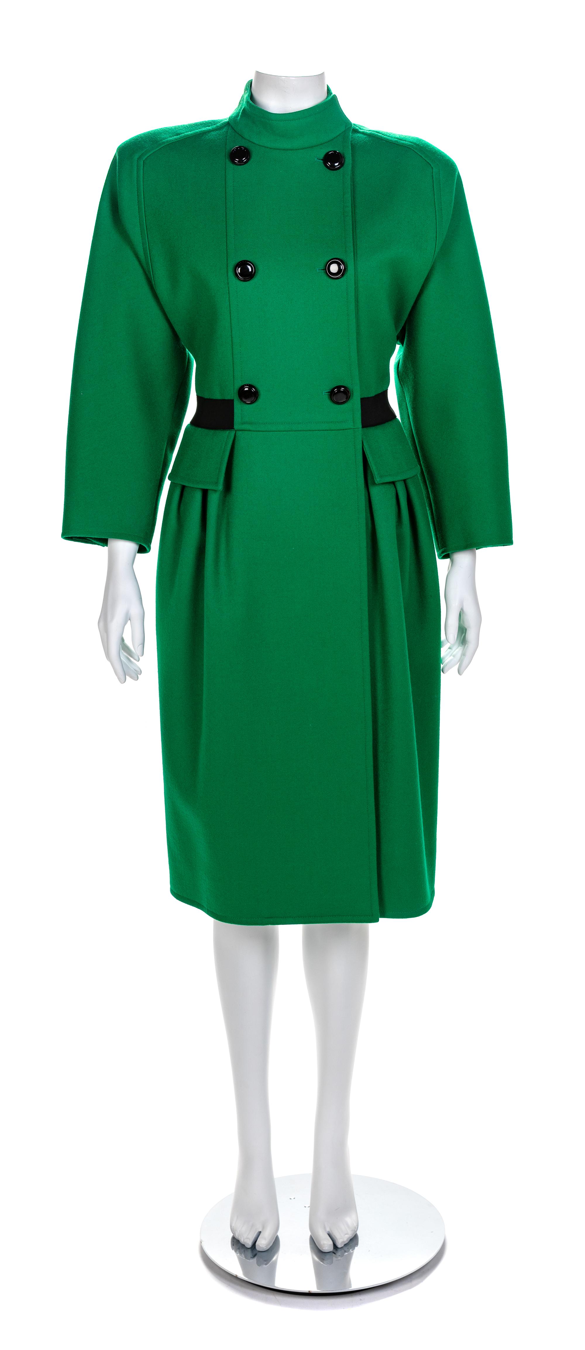 Valentino Coat, 1980-90s