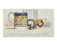 The Cork ; together with four Still Lifes with Crockery (Five Works)