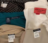 Collection of Armani & Ungaro Blouses and Tops, 1980-2000s
