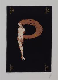 Erte, (French, 1892-1990), The Alphabet Suite, 1796-77