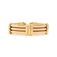 YELLOW GOLD CUFF BRACELET