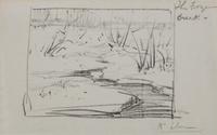 Emily Groom, (Wisconsin, 1876-1975), The Frozen Creek, 1918
