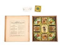 A McLoughlin Bros. 'Game of the Visit of Santa Claus'